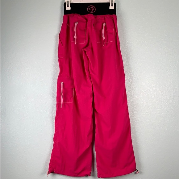 *SOLD* Pink Breast Cancer Dance Workout Pants 22PE - Picture 4 of 8